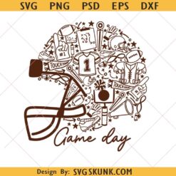 Touch Down Season Gameday svg, Touchdown Season svg, football season svg