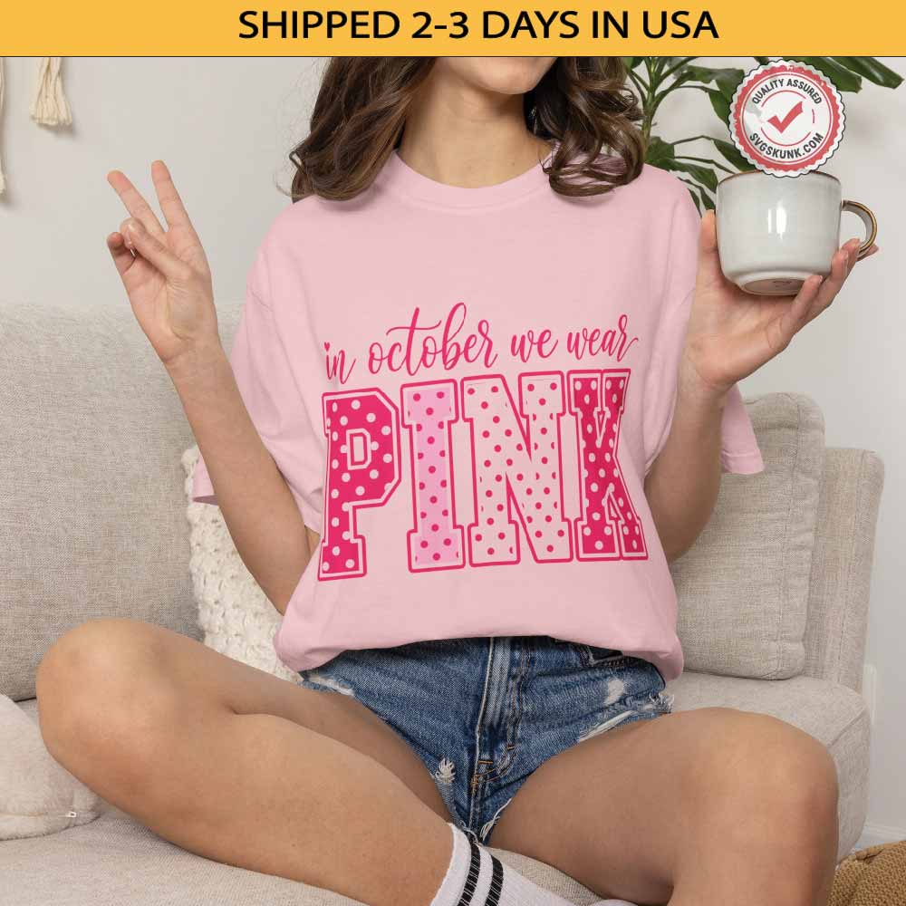 Cancer awareness comfort color shirt