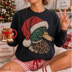 Christmas Mallard duck PNG