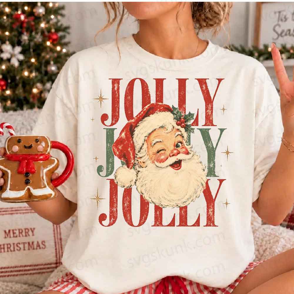 Jolly Santa Christmas PNG