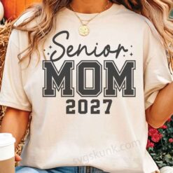 Senior Mom 2027 shirt, Class of 2027 shirt, Graduation 2027 shirt comfort colors