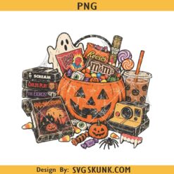 Vintage 90s Halloween PNG, Retro Trick or Treat Nostalgia PNG, Spooky Season PNG