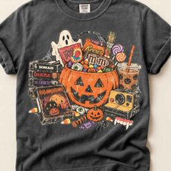Vintage 90s Halloween PNG, Retro Trick or Treat Nostalgia PNG