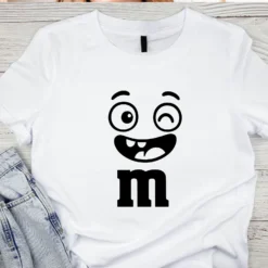 Candy Faces "M" svg png, Lower Case M Candy Faces Svg, Bundle Faces with M Svg - Image 3
